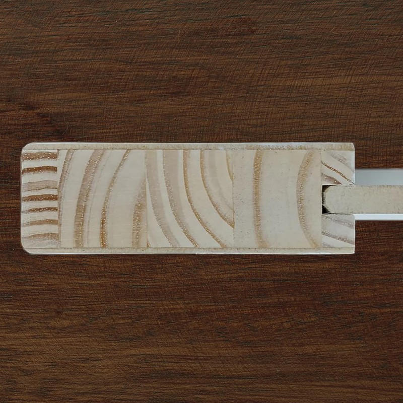 Kimberly Bay Slab 6-Panel Colonial White with Bore Hole 80x18