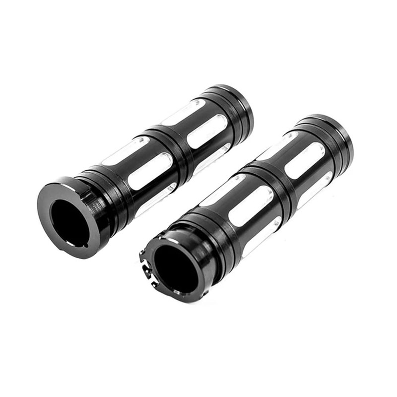 Baceyong 2x Motorcycle Grips, Universal 25mm Grip Bar Waterproof Non