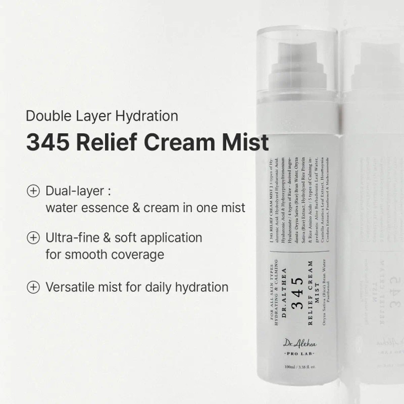 Dr.althea 345 Relief Cream & Mist Duo Recuperación