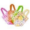 Jaywayang 4Pack Easter Non-woven Bags with Handle, Happy Easter Gift
