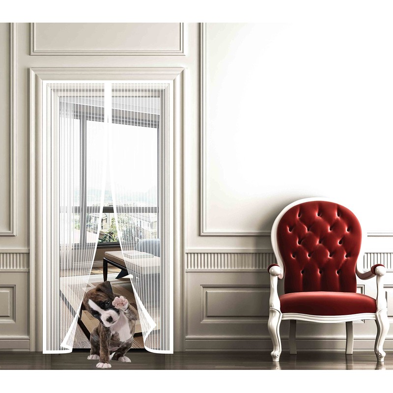 Magnetic Screen Door, Ultra Thin Magnets Auto Close for Hallway,