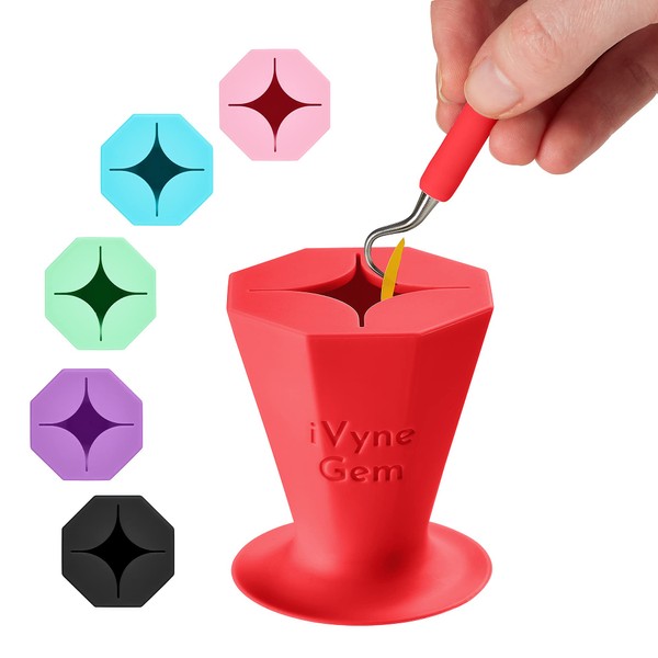 iVyne Gem - Suctioned Vinyl Weeding Scrap Collector and Holder