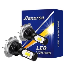Jienarso Compatible for Yamaha YZF R6 (2003-2014) YZF R6S (2006-2009) Motorcycle fog light Bulbs, H7 Fog Light Bulbs, 60W 13000LM Super Bright Plug and Play(Pack of 2)