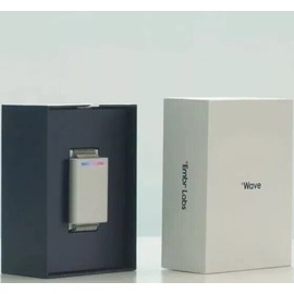 Android, iOS - Apple New Embr Labs Wave 1 Silver Bracelet Wearable Warming and Cooling Device