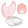Retainer Case Press-to-Open Denture Retainer Box Portable False Teeth Holder