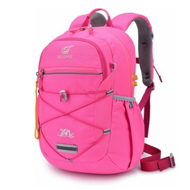 SKYSPER Children's Rucksack Hiking Boys Girls for 3-8 Years Comfortable Hiking Backpack Children, pink