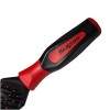 Snap On Tools Hair Brush Soft Grip handle inspired red/black