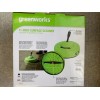 Greenworks 30012 11” Pressure Washer Surface Cleaner - Green