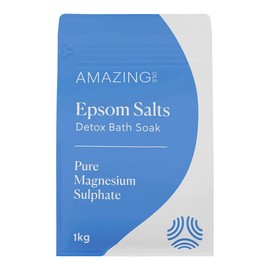 Amazing Oils Epsom Salts Detox Bath Soak - Pure Magnesium Sulphate, 1kg