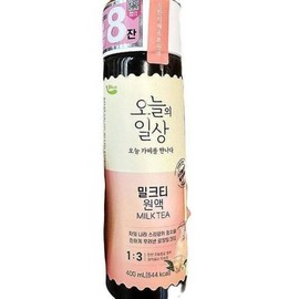 Today's daily milk tea concentrate 400ml x 1 b401012 (29268151) / 오늘의 일상 밀크티 원액 400ml x 1개 b401012 (29268151)