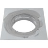 Vent Systems 125mm Duct Connection Flange with EDPM Rubber Gasket,