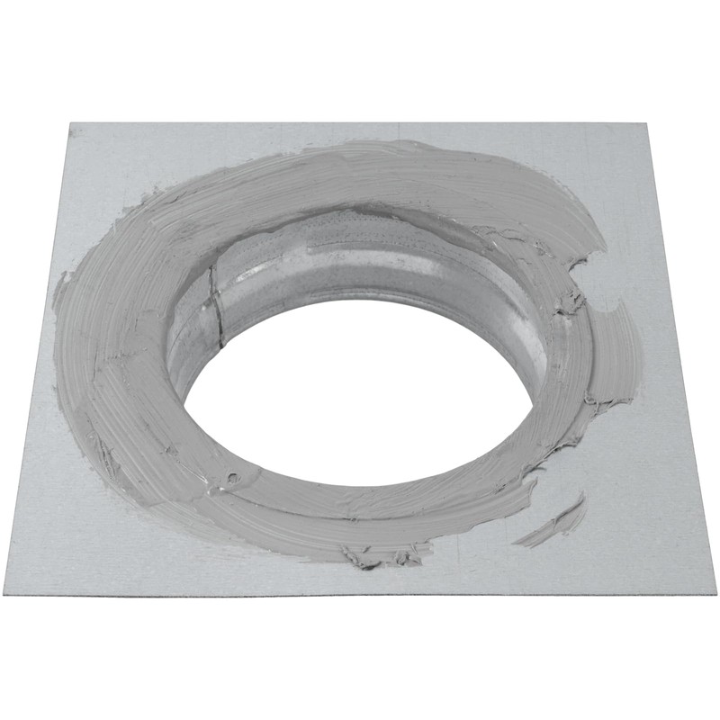 Vent Systems 125mm Duct Connection Flange with EDPM Rubber Gasket,