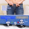 Heartfeltyire Jeans Buttons Replacement 8 Set 17mm Instant Adjustable No