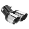 63mm / 2.5in Stainless Steel Car Dual Exhaust Tip Tail