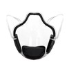 Transparent Mouth Mask for Cycling and Outdoor Wear – Clear