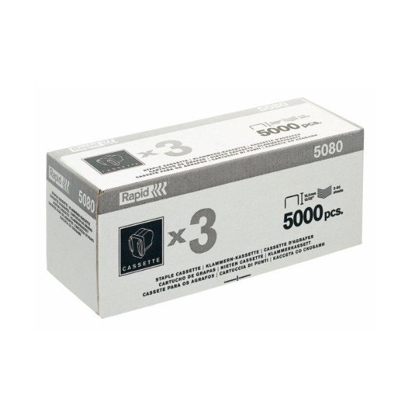 Rapid R5080E Staple Cassette (Pack of 3)
