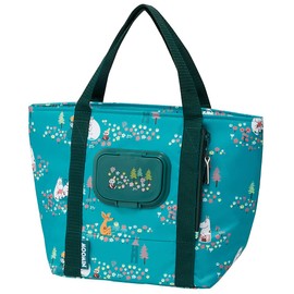 Skater KCLBP1-A Moomin Wet Tissue Insulated Lunch Bag with Pockets