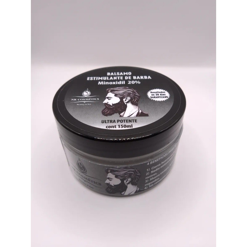 Bálsamo Ultra Potente Para Crecimiento De Barba Fina