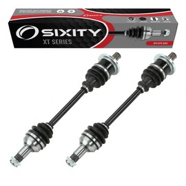 2 pc Sixity XT Rear Left Right Axle compatible with Arctic Cat 650 2008 - H1 TRV 4X4