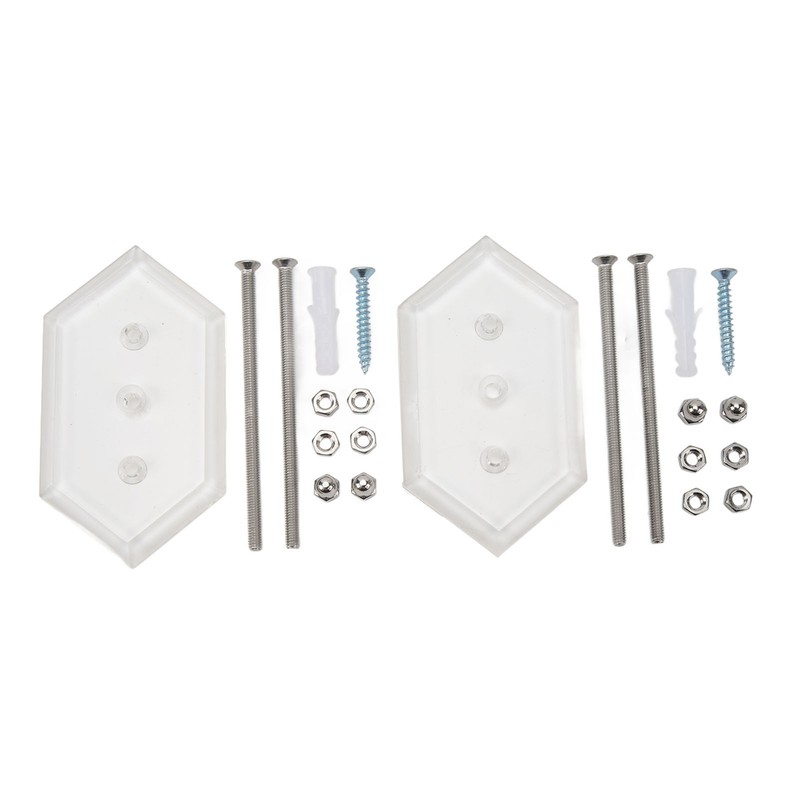 2 Sets Skateboard Hanger Wall Mounting Deck Rack Skateboarding Display