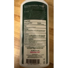 Natural Dentist (3) Natural Dentist Healthy Gums Antigingivitis Rinse Peppermint Twist 16.9 oz