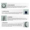 TEN-HIGH Nitinol Wire 0.1mm,1 Meter Pre-Trained Shape Memory Super Elastic