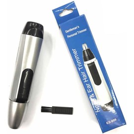 Recortador de Vello Nasal Eléctrico Ligero Acero Inoxidable para Hombre Elimina el Vello sin Cortes ni Tirones Adecuado para Cuidado Personal Diario