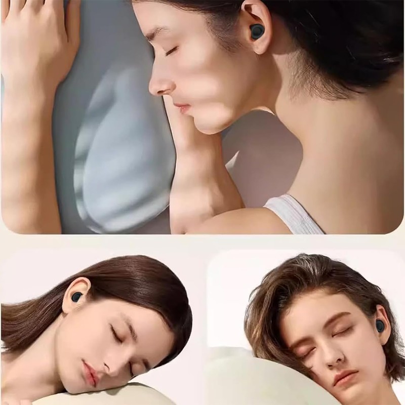 DWFYOI Neu Flexibles Silikon,Ohrstöpsel zum Schlafen,Ultraweiche wiederverwendbare geräuschreduzierende Ohrstöpsel für