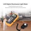 Digital Illuminance Light Meter Manual Range 200 to 200,000 Lux