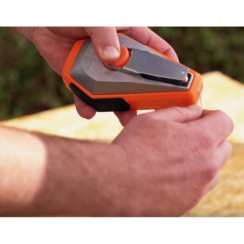 Keson K3XPRO Precision String Chalk Line Reel with 3X1 Rewind,