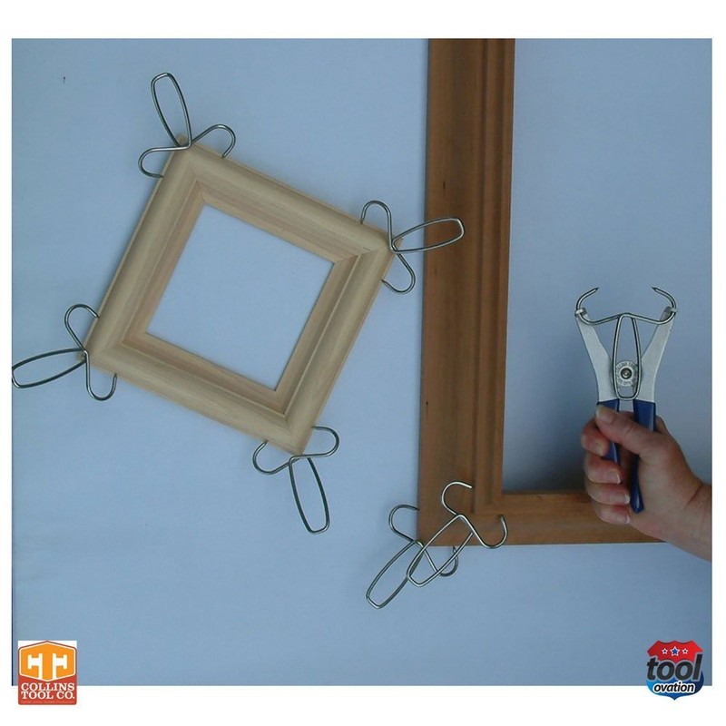 Collins Miter Spring Pliers and 4 Miter Clamp Kit -