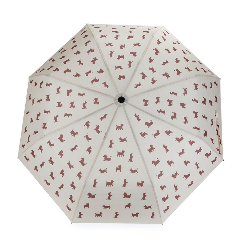 balvi Puppymbrella Umbrella Beige Includes Neoprene Cover in the Shape