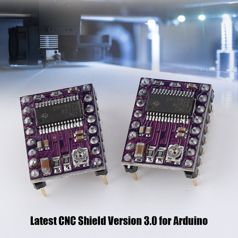 Witbot CNC Shield Expansion Board+drv8825 Stepper Motor Driver+Heat Sink for