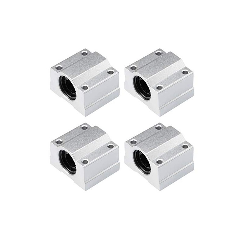 sourcing map SCS12UU Linear Ball Bearing Slide Block Units, 12mm
