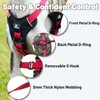 PAWORLD Escape Proof Dog Harness Medium, Anti Pull Large Dog