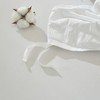 YASMENG Seersucker Duvet Cover 140 x 200 cm White Striped