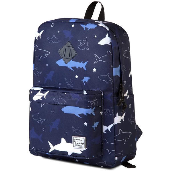 VASCHY Backpack for School, Lightweight Water Resistant Bookbag Casual Daypack
