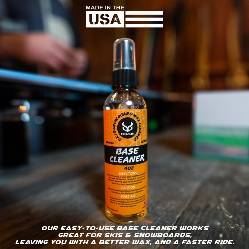 Demon Hyper Speed Ski & Snowboard Tune Kit with Iron,