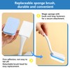 Magic Sponge Eraser Brush, 20 Replacement Pads with Handle