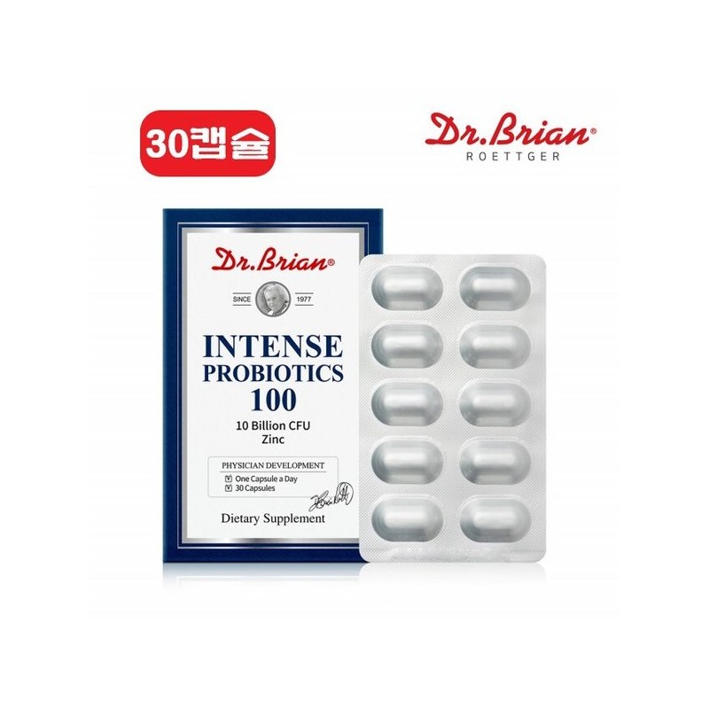 프로바이오틱스 캡슐 100억유산균 DDS-1균주 1개월분 Probiotics Capsule 10 Billion CFU