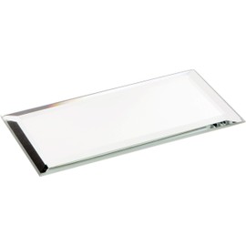 Plymor Rectangle 3mm Beveled Glass Mirror, 2 inch x 4 inch (Pack of 12)