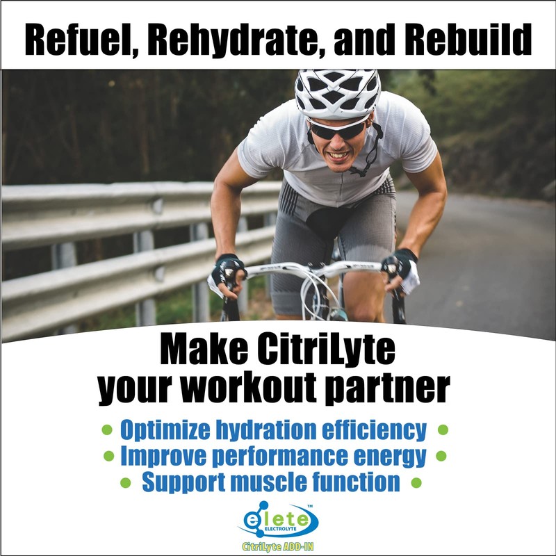 elete CitriLyte Electrolyte Add-in Hydration Drops | Sodium Magnesium Potassium