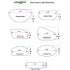 LongShot Golf 75 Label Refill Pack, Model: 75 Label Refill