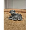 Generisch Labrador Retrivier Dog Figurine, Decoration, Dog Statue in Grey,