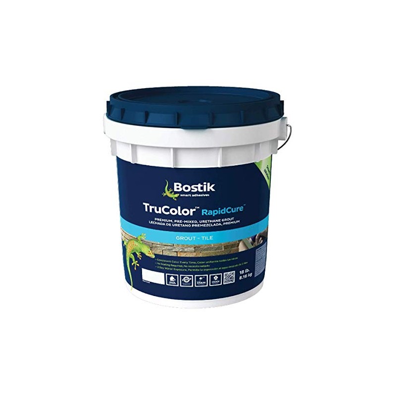 Bostik TruColor RapidCure Grout (9lbs, H144 Misty Gray)