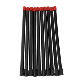 Partuto 10pcs 200mm Tire Valve Extension Universal Plastic 180 Degree Tyre Valve Stem Extender for Car Motorcycle RV Truck Bike