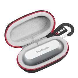 RLSOCO Carrying Case for Technics EAH-AZ100 Reference Class HiFi Wireless Earbuds (Case Only)