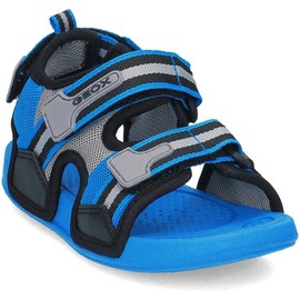 Geox Kids Boy's Ultrak 1 (Little Kid/Big Kid) Light Blue/Black 34 (US 3 Little Kid)