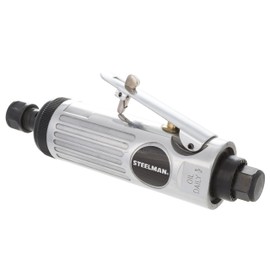 Steelman Air Die Grinder, 1/4-inch, Heavy Duty Ball Bearing Construction, Rear Exhaust