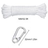 QXCFTW 16M Flag Pole Rope, 6mm Thick Nylon Flag Rope,